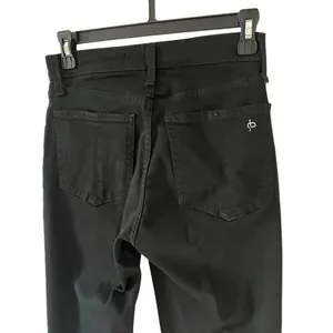 Rag & Bone Nina High waisted ankle cigarette Jeans Black Size 25 size 0 / 2 thumbnail 7