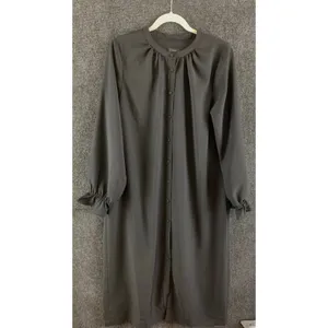 J.Crew Women's Black Dark Academia Schoolhouse Victorian Shirt Dress Tie Waist thumbnail 12