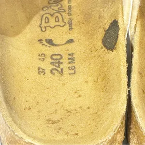 Birkenstock Birkis Size 6 Pink Plaid Double‎ Strap Buckle Sandal thumbnail 5
