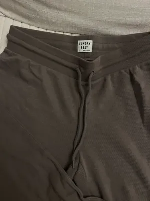 Aritzia Sunday Best Waffle Knit Kick Flare Pants thumbnail 7