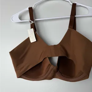 SMOOTHEZ BY Aerie Brown Full Coverage Bra with Molded Cups thumbnail 2