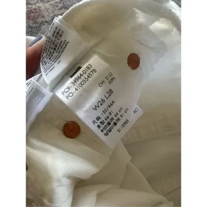 Levi’s 501 Straight Leg Jeans - White - 26 thumbnail 11