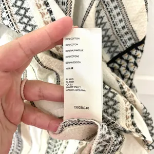Free People Runnin On A Dream Top Ivory Size M Boho Neutral thumbnail 5