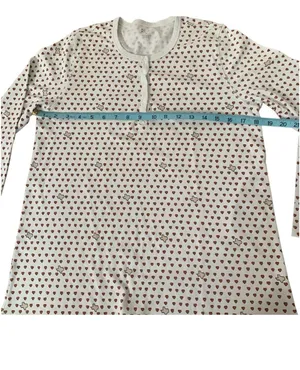 Long Sleeve Texas Hearts Pajamas thumbnail 7