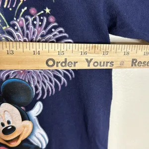 Disney y2K 2009 colorful characters shirt Mickey Pluto goofy Donald Duck thumbnail 6