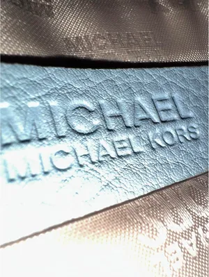 Michael Kors Light Blue Leather Crossbody Bag thumbnail 3