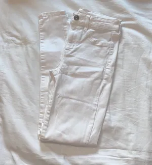 American Eagle Outfitters White Jeans thumbnail 1