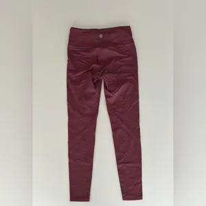Athleta Full Length Leggings Mauve Pink Size Small thumbnail 3