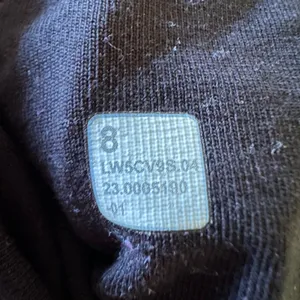 Lululemon‎ Scuba Relaxed High Rise Jogger Black Lightweight Drawstring Size 8 thumbnail 6