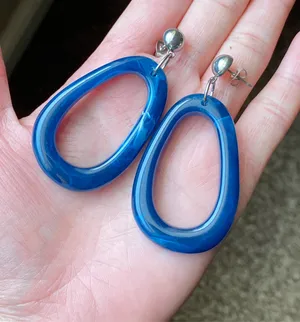 handmade unique dangle earrings thumbnail 5