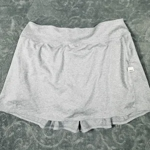 Vuori Halo Performance Skirt Womens XL Salt Gray Tennis Skort Stretch Pickleball thumbnail 8