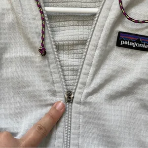 Patagonia Upslope Hoodie Jacket zip womens Gray (small) gorpcore outdoor hiking thumbnail 4