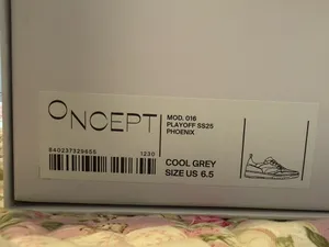 Oncept Women's sneakers COOL GREY Sz 6.5 NEVER WORN thumbnail 9