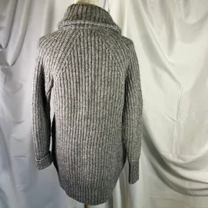 Columbia PGF Womens‎ Gray Fleece Pullover Coral Trim Fishing Gear Mock Neck thumbnail 3