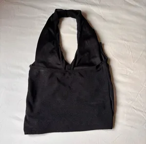 Glitter crop top Black thumbnail 3