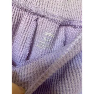 Aerie Waffle Knit Lounge Shorts Lilac Pastel Cozy Stretchy Boho Buttery Soft XL thumbnail 7