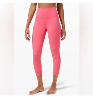 Lululemon Guava Pink Align Leggings sz 8 thumbnail 2