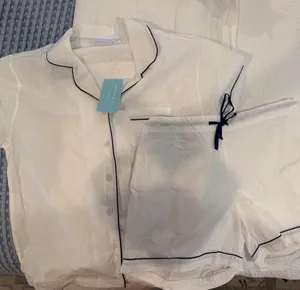 Needham Lane White Cotton Pajama Set Size L thumbnail 1