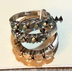 Silver Women's Ring Set NWT thumbnail 1