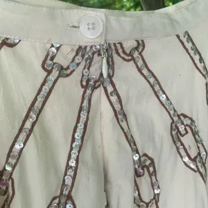 Long Full Boho Skirt with Sequins S thumbnail 4