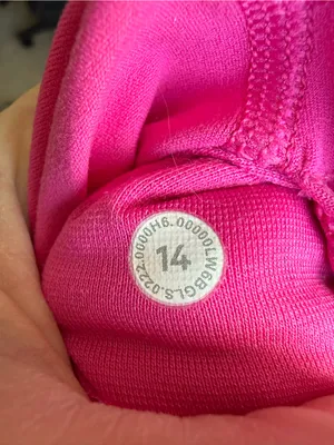 Lululemon Align High-Rise Crop 23" Sonic Pink Size 14 thumbnail 4