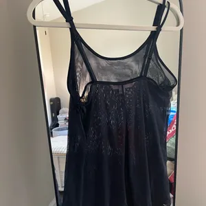 Victoria's Secret Black Sheer Chemise thumbnail 5