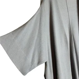 Jigsaw Womens Large Knitted Draped Cape Quiet Luxury Minimalist Effortless thumbnail 3