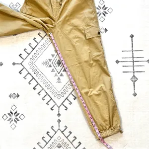 Avec Les Filles Tan Drawcord Cargo Jogger Pants Small NWT thumbnail 9
