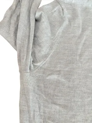 Charter Club Luxury Lightweight Merino Wool Turtleneck Sweater Womens XL Gray thumbnail 3