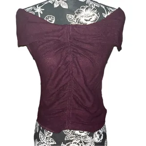 Free People This Cutie Ribbed Knit Folded Off Shoulder Top Size L thumbnail 4