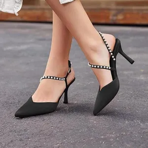 Coutgo Black Pear Heels Size 6 thumbnail 6