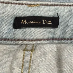 Massimo Dutti Wide Leg High Waist Jeans Women’s 8 thumbnail 3