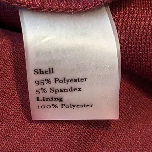 Kayla I Hillier For ALYCE Burgundy Halter Flare‎ Dress SZ L thumbnail 10