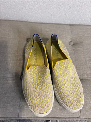 Rothy's Yellow Knit Slip-On sneakers 7 thumbnail 7