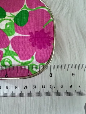 Lilly Pulitzer for Estée Lauder Floral Cosmetic Case Zip Travel Toiletry Bag thumbnail 7