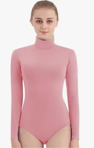 Supernowa High Neck Long Sleeve Bodysuit Leotard thumbnail 1