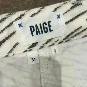 Paige Mini Denim Skirt Zebra Cotton Jean Skirt Size‎ 31 thumbnail 6