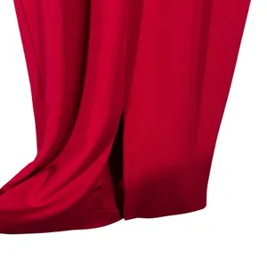 Lulus Crisscross Cutout Solid Midi Bodycon Dress Red Sexy Formal Size M thumbnail 4