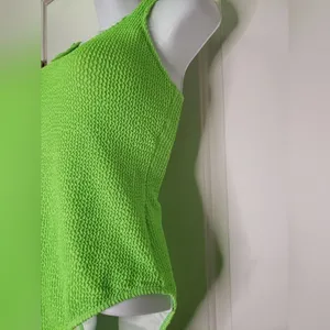NWOT Swimsuit Textured One Piece thumbnail 4