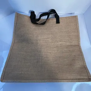 Jute Tote‎ Bag Day of the Dead Skull Cactus Desert Southwestern thumbnail 4