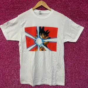 Dragon Ball z Goku Kamehameha T-shirt size medium thumbnail 1