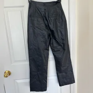 Abercrombie & fitch leather pants straight leg thumbnail 8