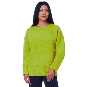 Line and Dot Green Thick Winter Sweater SMALL thumbnail 4