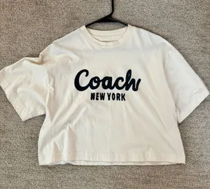 Coach Leatherware Cropped T-Shirt  thumbnail 1