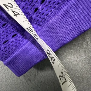 Gymshark Leggings Womens Medium Purple High Rise Seamless Ventilated Ankle thumbnail 11