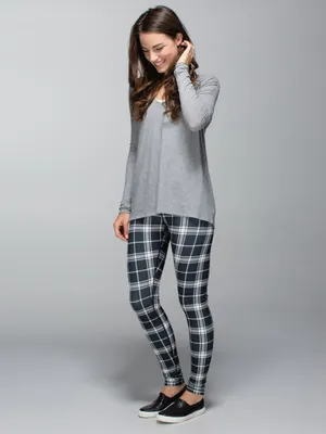 Lululemon wunder under full on leggings in varsity plaid size 4 thumbnail 9