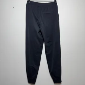 Uniqlo Women AIRism Jogger Pants Small Black Drawstring Pull On Casual Lounge thumbnail 5