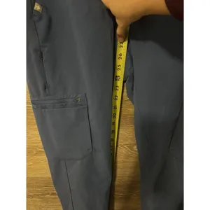 FIGS Women Technical Collection Scrub Blue Pants Size Small Pockets Medical thumbnail 8