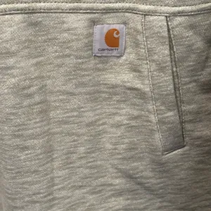 Carhartt Newbury Pullover Hoodie Size XS Heather Green Thumb holes Relaxed fit thumbnail 2