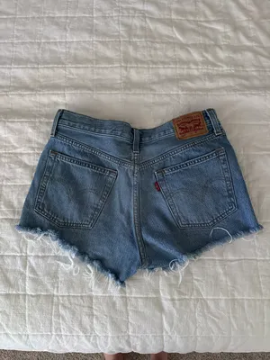 Levi's 501 Denim Shorts thumbnail 3